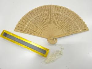 アンティーク　白檀扇子